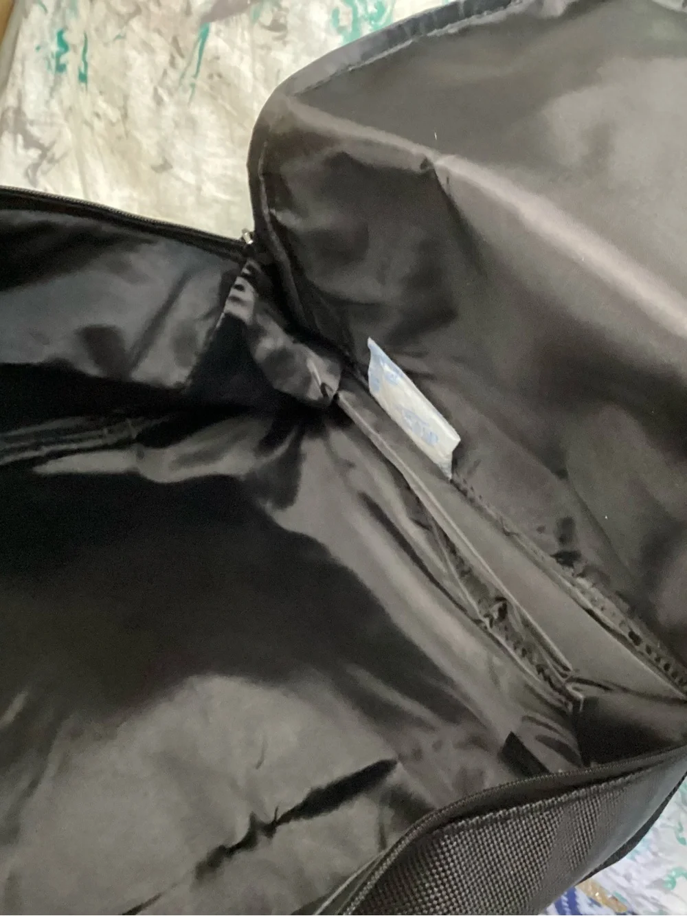 Jimmy Choo Parfum Black Backpack with Front Zip Pocket
